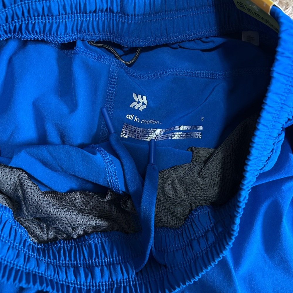 NWT All in Motion, Men’s Active Light Unlined Running Shorts 5” - Zipper Pockets - Picture 7 of 8